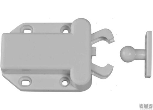 Witte Kastvergrendeling 43 x 55 x h17 mm - Afbeelding 4