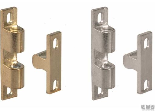 Verchroomde Kastvergrendeling 49x9 mm