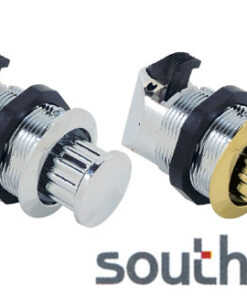 Southco Draai Knop Vergrendeling Flush Mount 32x47mm Verchroomde Afwerking