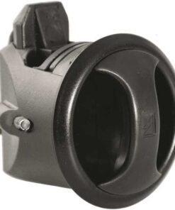 Southco Novibra Paneelvergrendeling 38x44.5mm Zwart Handvat