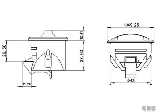 Vergrendelbare Latches 49mm - Afbeelding 3