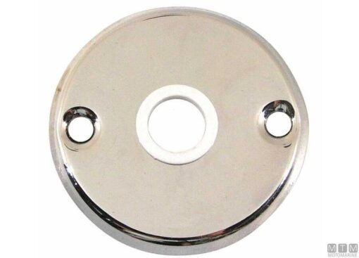 Verchroomde Messing Roos 60 mm
