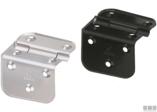 Zwarte Aluminium Scharnier Roca Rakego 60 x 55 mm