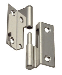 Roestvrijstalen Vouwscharnier Rechts 40x19mm H6mm