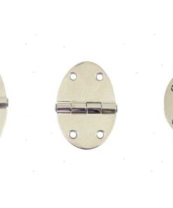 Roestvrijstalen Scharnier 78 x H56mm
