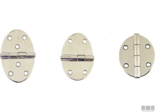 Roestvrijstalen Scharnier 78 x H56mm