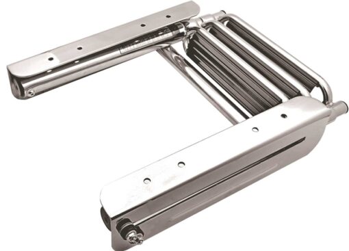 Inklapbare Telescopische Ladder 3 Treden 25 x H87,5cm - Afbeelding 2