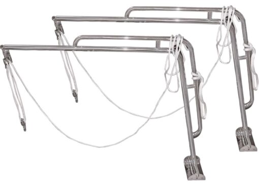 Set van RVS Draaibare Davits 125 kg
