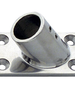 Vierkante Basis 60° Geplaatst D22mm Roestvrij staal