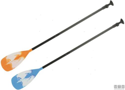 Aluminium telescopische peddel Oranje 170/210cm