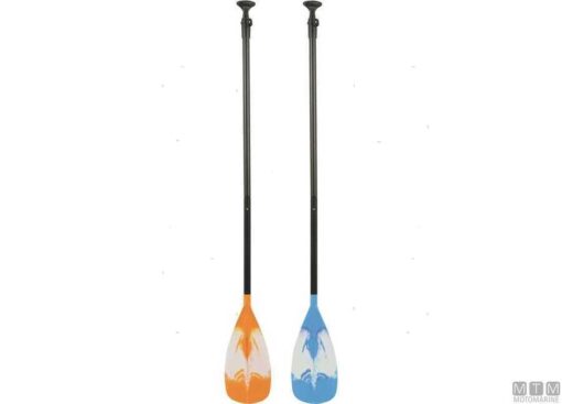 Aluminium telescopische peddel Oranje 170/210cm - Afbeelding 2