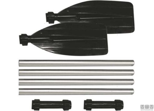 Aluminium dubbele roeispaan 25mm 130/210 cm - Afbeelding 2