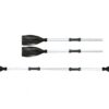 Aluminium dubbele roeispaan 25mm 130/210 cm