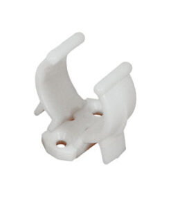 Compacte witte clip 17/23mm