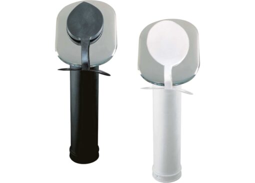 vishengelhouder H240mm ø40mm Zwart Flush Mount