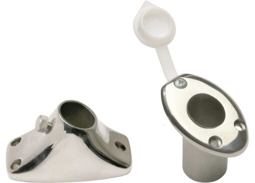 RVS Vlaggenmast zonder basis D20 H600mm - Afbeelding 2