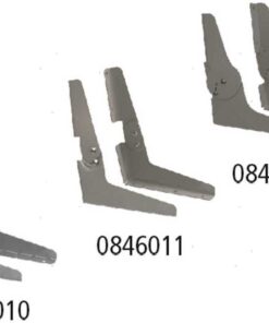 Aluminium scharnieren voor stoelen 254 x 203mm (0846012)