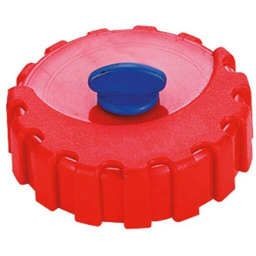 Vaste Plastic Tankdop in Rood (Reserve/Vervanging)