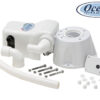 Elektrische Kit Ocean Evolution om Handmatige Toiletten om te zetten naar Elektrische Toiletten 12v