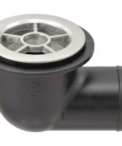 Doucheafvoer 38 (1"1/2), rooster 75mm