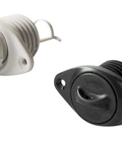 Drainplug ovaal wit 26,3mm