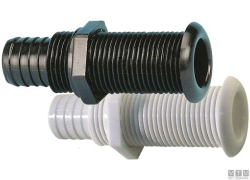 Zwarte afvoer 22.7 x 100mm