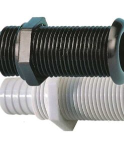 Zwarte afvoer 22.7 x 100mm