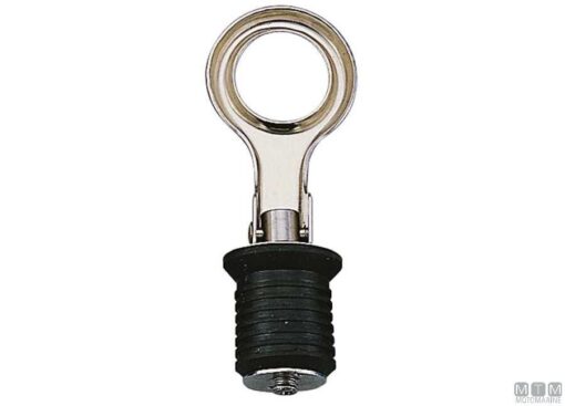 Verchroomde drainplug 22,7mm