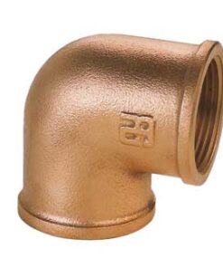 Bronzen Bocht F-F 2"