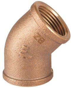 Bronzen Bocht 45º F-F 1 1/2"