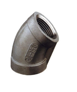 Roestvrijstalen Elleboog 45° F-F 1 1/2"