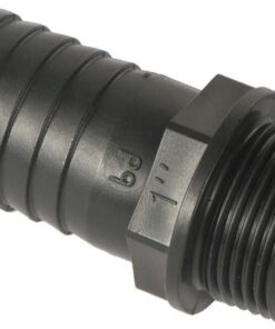 Polypropyleen slangconnector 1 1/4" x 35mm