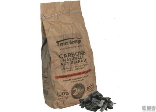 2 kg Houtskool Feuerdesign - Afbeelding 2