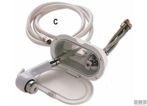 Verchroomde Mengkraan 80 x 32mm - Afbeelding 2