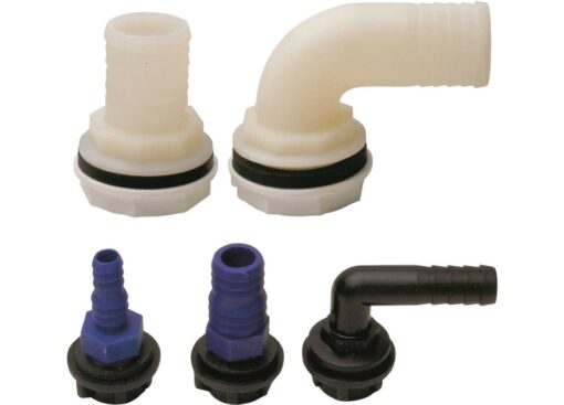 Pvc Bocht 3/8" x 12 mm voor watertanks