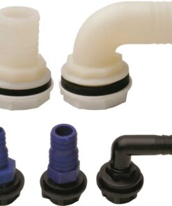 Pvc Bocht 1"1/2 x 38 mm voor Groene Lijn watertanks