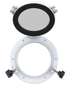 Portlights FL-Sea Rond D215mm Uitsparing 147mm ABS Wit