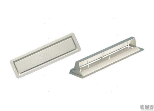 Witte Inbouwvent 420 x 120mm