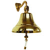 Gepolijste messing klassieke bellen 150 mm