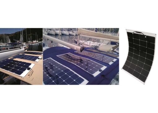 Semi-Flexibele Zonnepanelen 20w 12-24v 500 x 355mm - Afbeelding 2