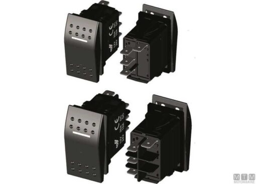 Elektrische schakelaar IP68 4T (Aan)-Uit-Aan