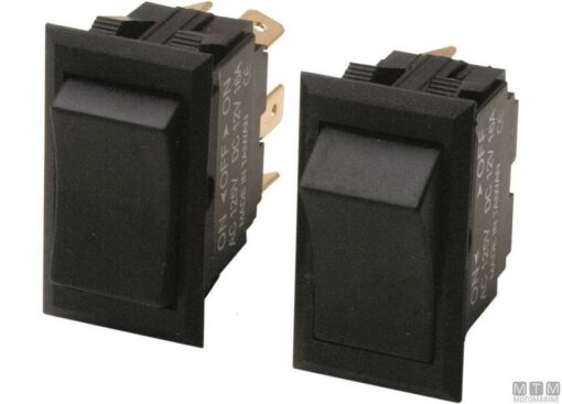 Elektrische schakelaar TR1 6-pins 16amp (aan)-uit-(aan)