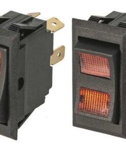 Elektrische Schakelaar 2 Lichten 5pins 16amp (on-off-on)