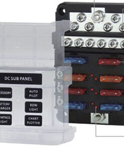 Elektrische Zekeringkast voor 12 Blad Zekeringen (LED Indicator)