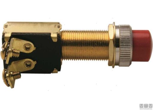 Drukknopschakelaar zwart 2-pins 10amp - Afbeelding 2