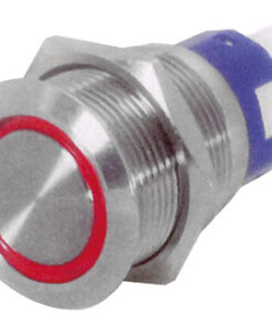 RVS Led Schakelaar Rood