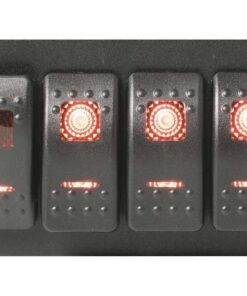 Elektrisch paneel Redtech 4 x 20a schakelaars 124 x 70mm