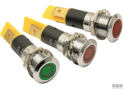 Pilootlampje Groen 12v 12mm