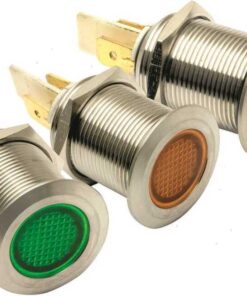 Piloot Gloeilamp Geel 12v 19mm