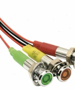 Pilot lamp Rood 12v 6mm